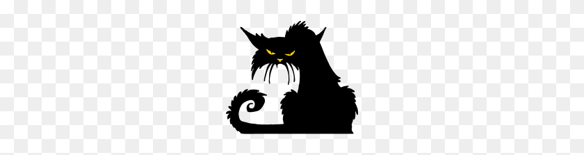 190x163 Angry Black Cat - Angry Cat PNG