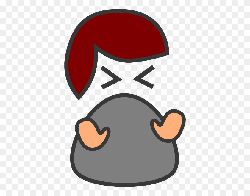 408x599 Angry Boy Face Clipart - Angry Kid Clipart