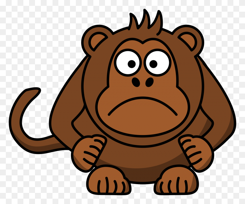 2400x1966 Angry Cartoon Monkey Icons Png - Angry PNG