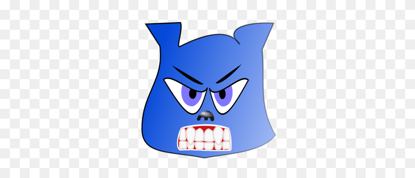 300x300 Angry Clipart - Angry Bear Clipart