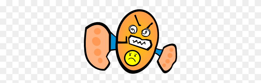 300x209 Angry Clip Art - Frustrated Clipart