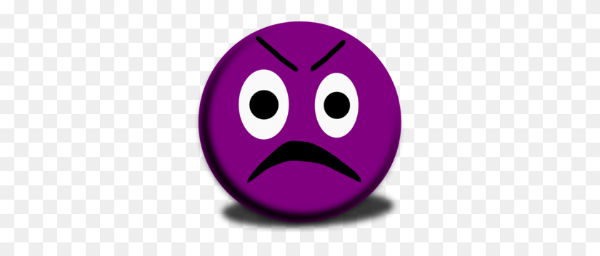 297x299 Angry Emoji Clipart Angry Emoticon - Mean Face Clipart