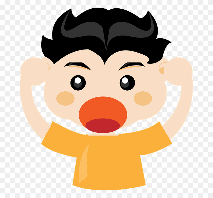 683x720 Angry Emoji Clipart Angry Man - Angry Emoji Clipart