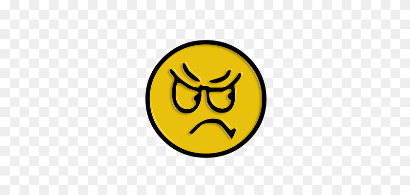 340x340 Angry Emoji Clipart Angry Man - Angry Emoji Clipart