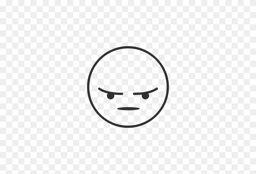 512x512 Angry Emoji, Emoji, Facebook, Fb Reaction Icon - Angry React PNG