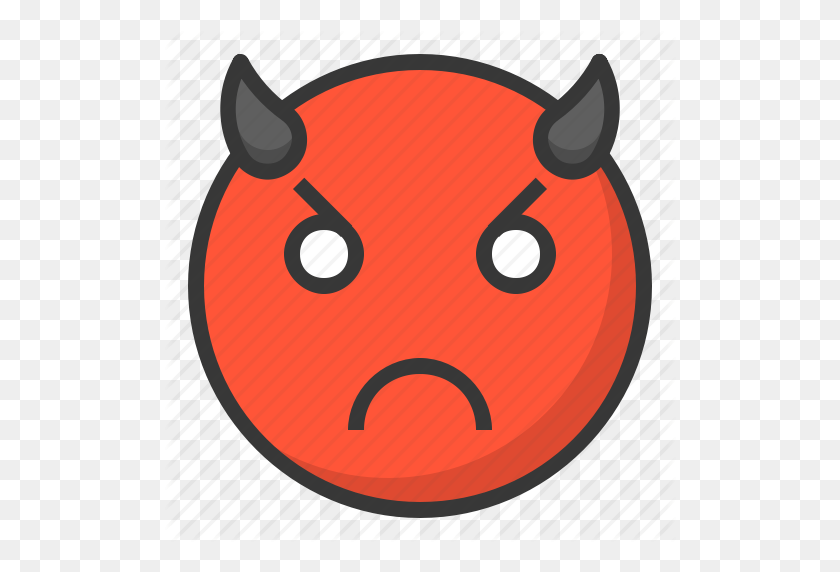 512x512 Angry, Emoji, Emoticon, Expression, Face Icon - Angry Emoji PNG