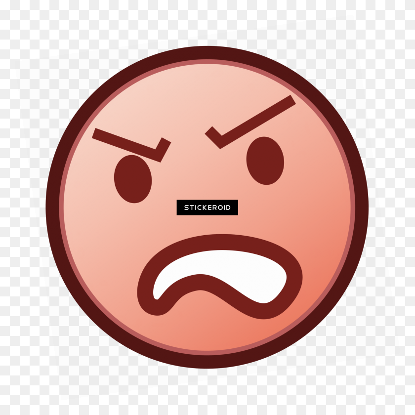 2257x2258 Angry Emoji Png Hd - Angry Emoji PNG