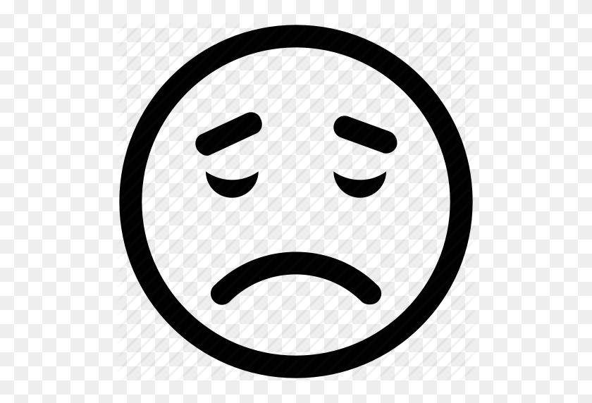 512x512 Angry, Emoticons, Eyebrows, Furrow, Smiley, Upset Icon - Angry Eyebrows PNG