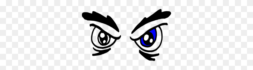 296x174 Angry Eyes Clip Art - Angry Eyes PNG