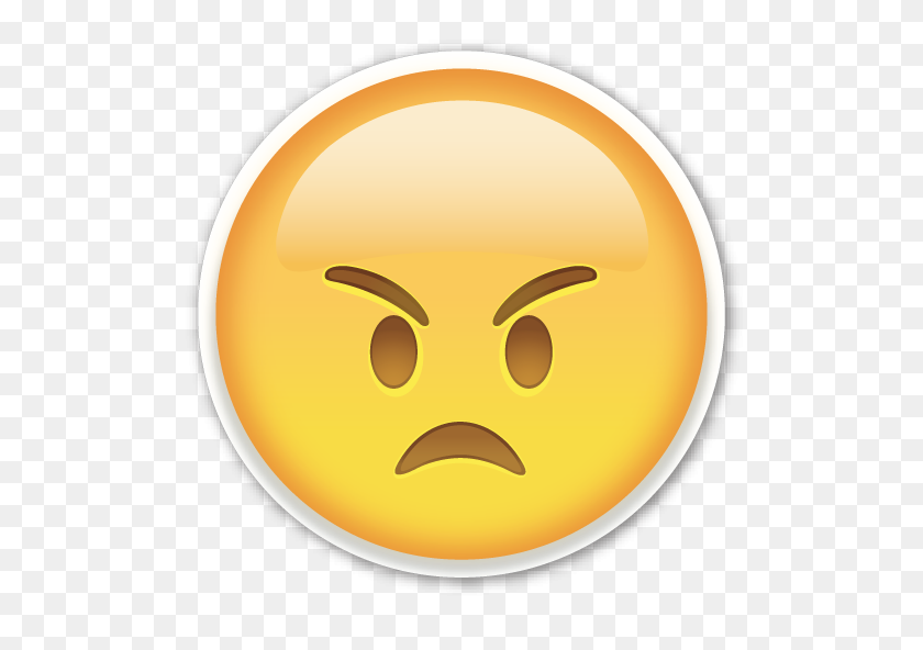 537x532 Angry Face - Mad Emoji PNG