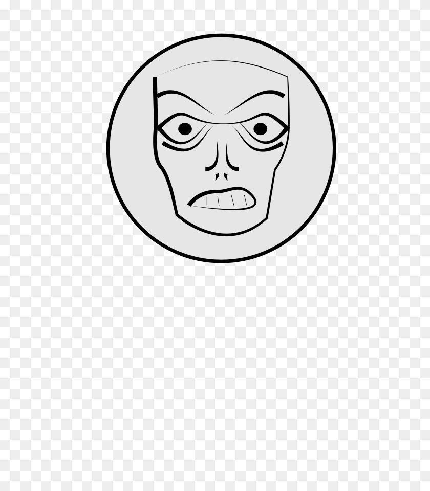 637x900 Angry Face Clipart Png For Web - Angry Face PNG