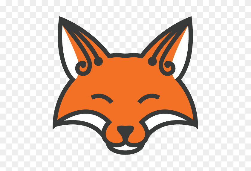 512x512 Angry Fox Clipart - Fox Clipart PNG