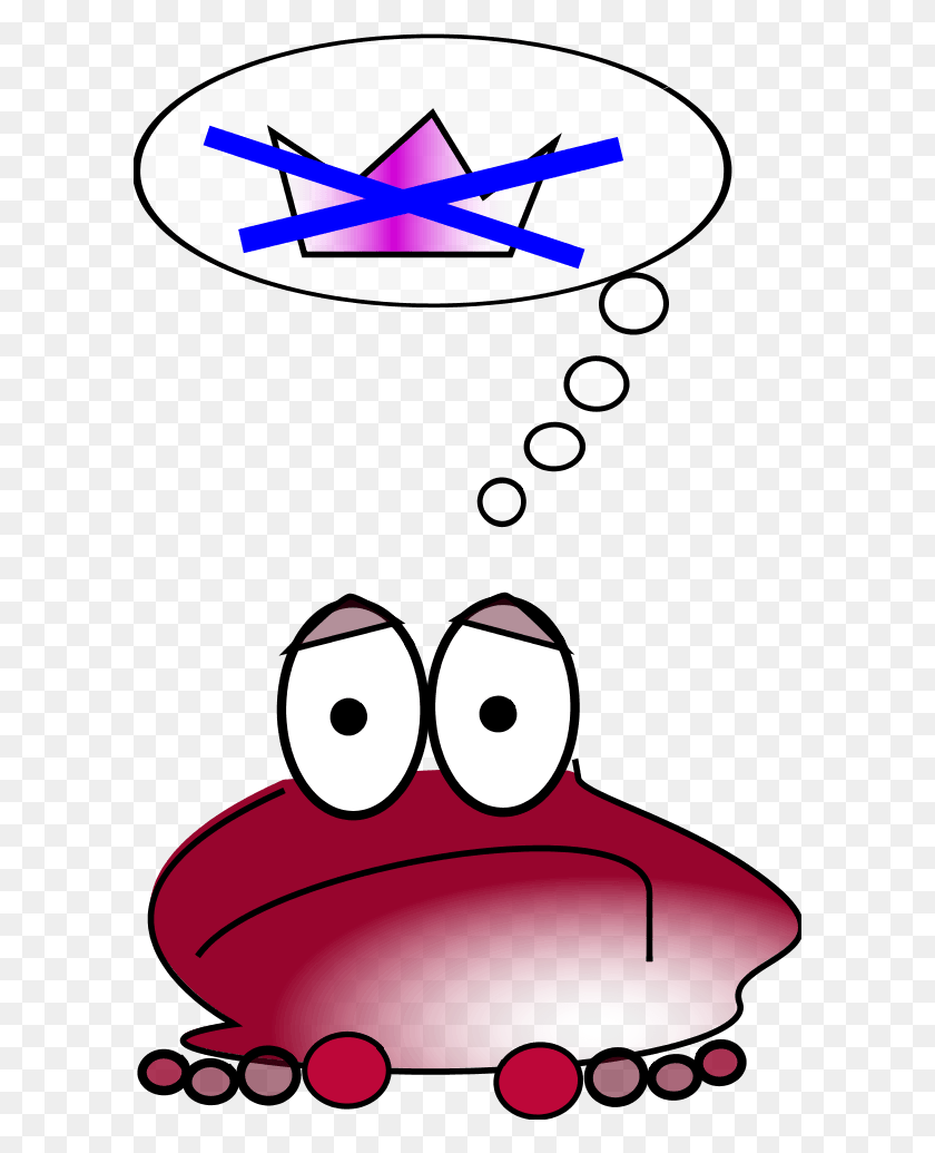 600x975 Angry Frog Cliparts - Prince Crown Clipart