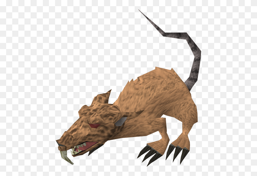 476x514 Angry Giant Rat - Rat PNG