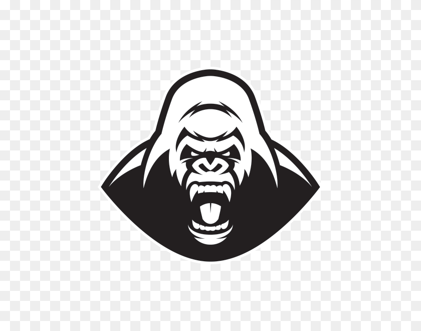 600x600 Angry Gorilla Png Png Image - Gorilla PNG