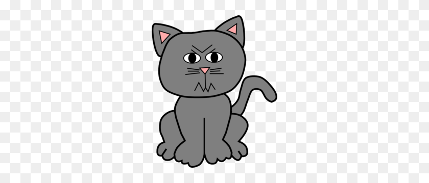 246x299 Angry Gray Clip Art - Grumpy Cat Clipart