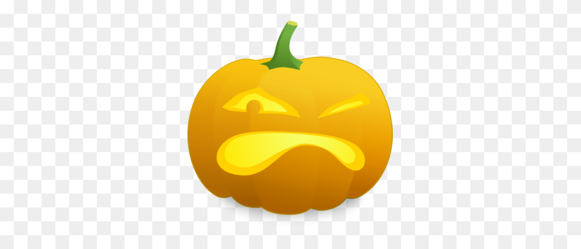 297x300 Angry Jack O' Lantern Clip Art - Angry Emoji Clipart
