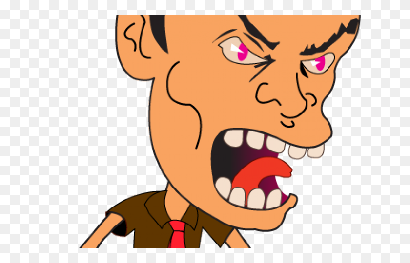 640x480 Angry Man Clipart - Angry Man PNG