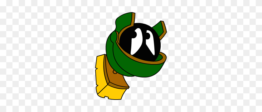 300x300 Angry Marvin The Martian Upside Down - Marvin The Martian PNG