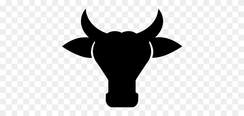 414x340 Angus Cattle Computer Icons Bull Hereford Cattle Beef Cattle Free - Black Cow Clipart