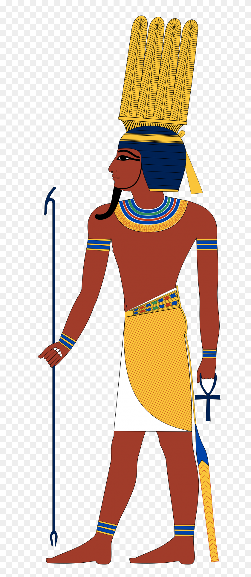 2000x4800 Анхур, Бог Войны, Которому Поклонялись В Египетском Регионе - Бог Войны Png