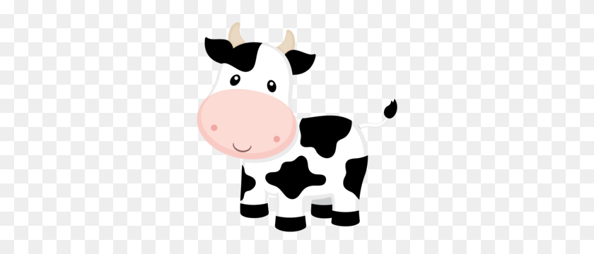286x300 Animais Farming, Animal - Baby Cow Clipart