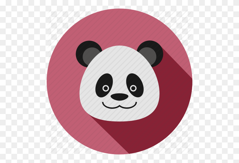 512x512 Animal, Animales, Bambú, Oso, Cc, Lindo, Icono De Panda - Lindo Panda Png