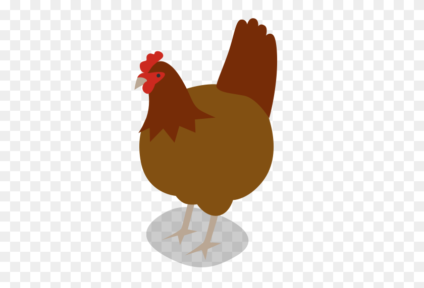 512x512 Animal, Animals, Bird, Chicken, Farm, Hen, Rural Icon - Hen PNG