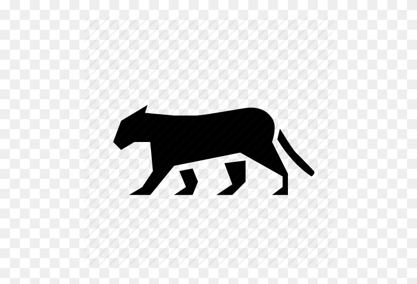 512x512 Animal, Animales, Gato, Puma, Icono Salvaje - Logotipo De Puma Png