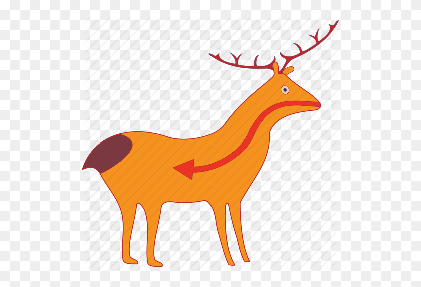512x512 Animal, Antelope, Art, Buck, Clipart, Deer, Mammals Icon - Mammals Clipart