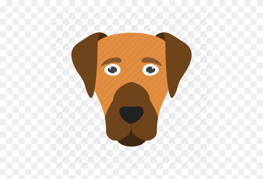 512x512 Animal, Cute, Dog, Dogs, Eyes, Face, Puppy Icon - Dog Face PNG