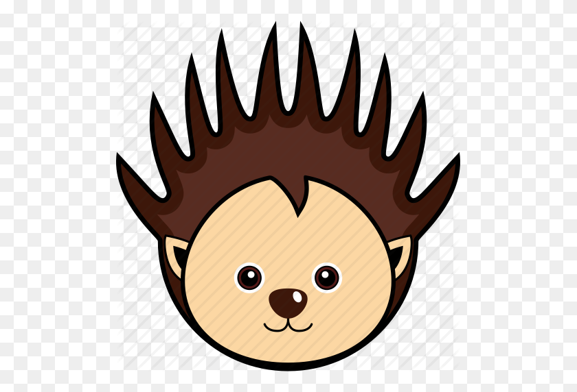 501x512 Animal, Cute, Face, Head, Porcupine, Wild Icon - Porcupine PNG
