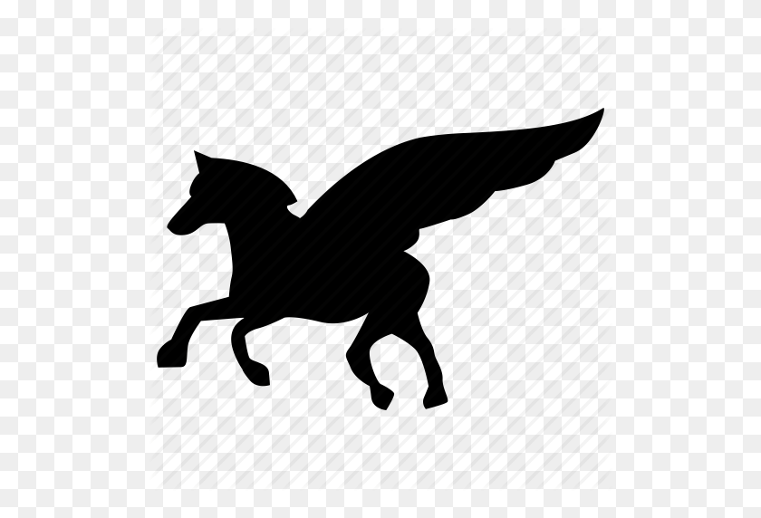 512x512 Animal, Hero, History, Horse, Mythology, Pegasus, Winged Icon - Pegasus PNG