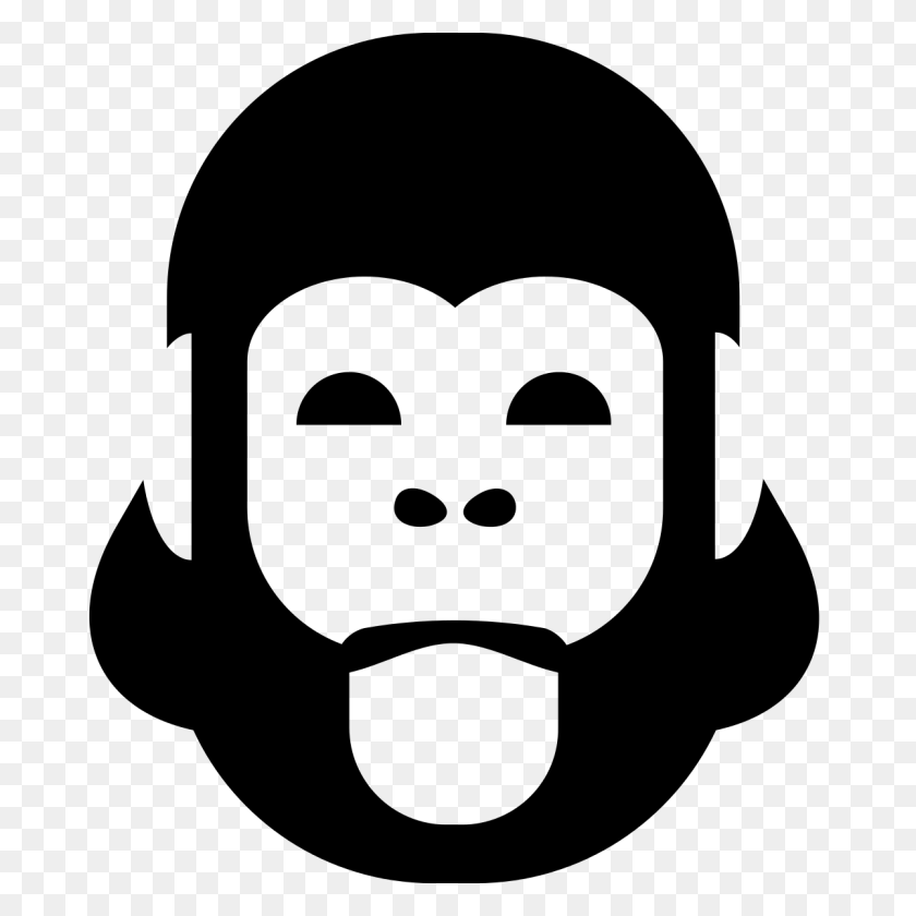 1200x1200 Animal Rights Friends Of Animals - Ape Clipart Black And White