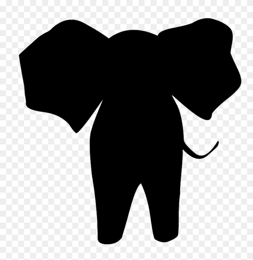 886x914 Animal Silhouette, Silhouette Clip Art Seseliai - Elephant Silhouette Clipart