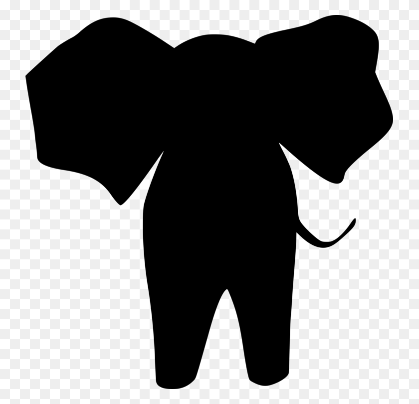 737x750 Animal Silhouettes Elephants Computer Icons Circus - Circus Elephant Clipart