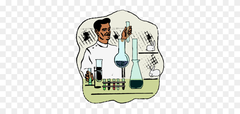 316x340 Animal Testing Drawing Experiment Laboratory - Science Experiment Clipart