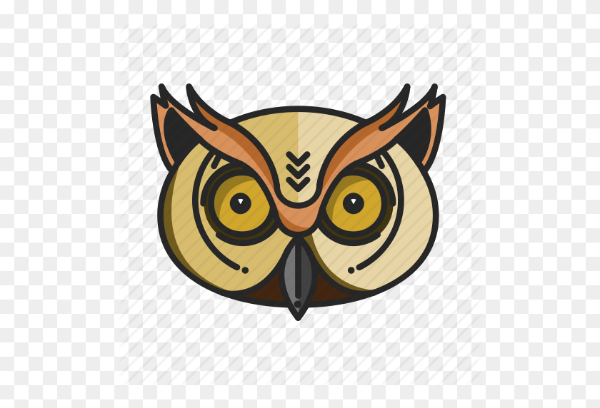 512x512 Animalpack, Forest, Night, Nocturnal, Ovo, Owl, Woods Icon - Ovo Owl PNG