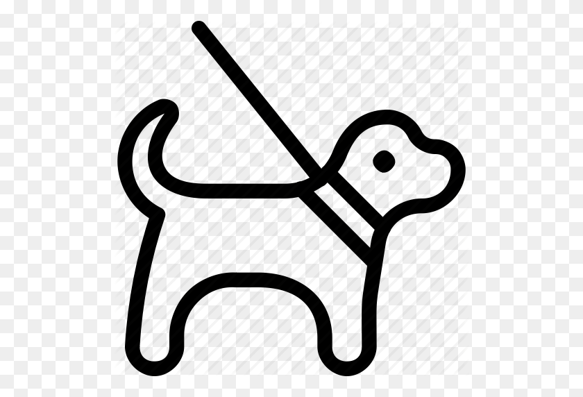 512x512 Animals, Cannine, Dog, Leash, Mammal, Pets, Walk Icon - Dog On Leash Clip Art