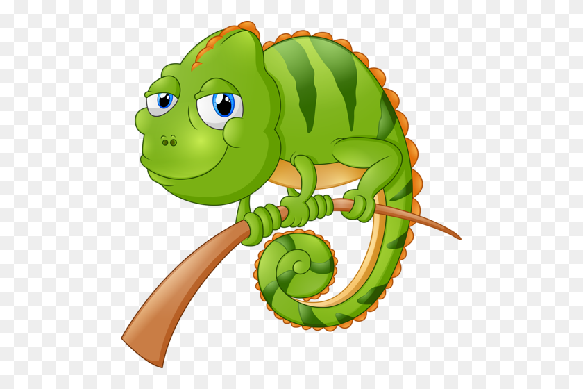 491x500 Animals, Cartoon - Iguana Clipart