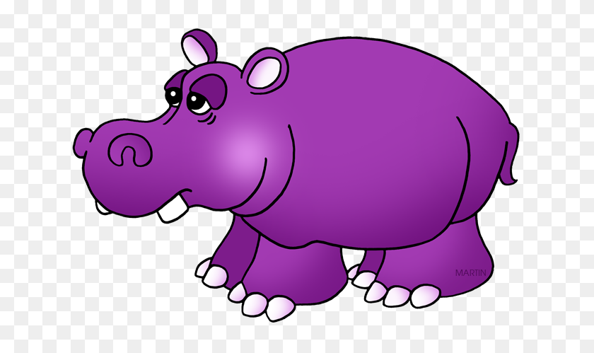 648x439 Animals Clip Art - Hippopotamus Clipart