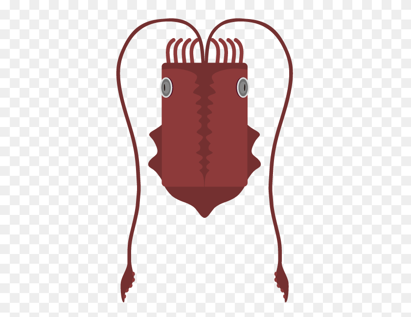 367x589 Animals Deeeep Io Wiki Fandom Powered - Giant Squid Clipart