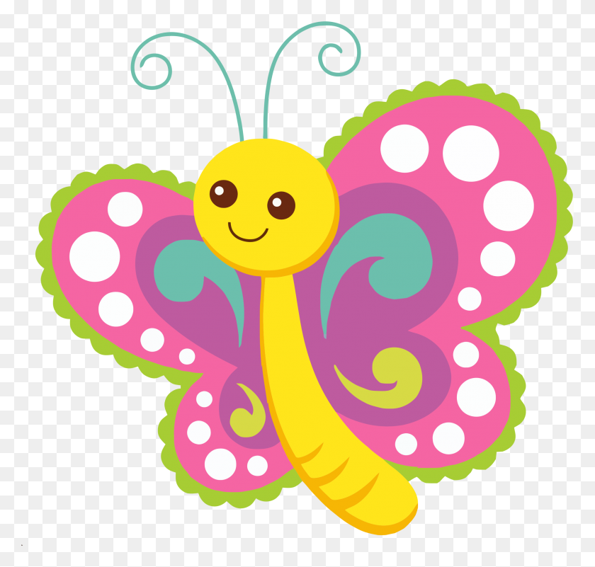 Animals Shelters - Cute Butterfly Clipart