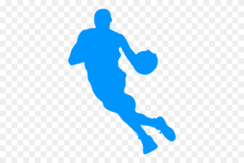 370x500 Animated Basketball Player Clipart - Mp3 Player Clipart