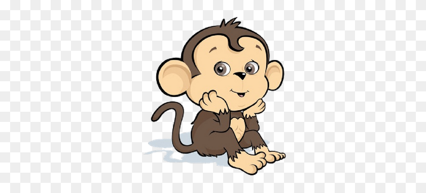 320x320 Dibujos Animados De Monos De Dibujos Animados De Monos - Imágenes Prediseñadas De Mono Colgando Al Revés