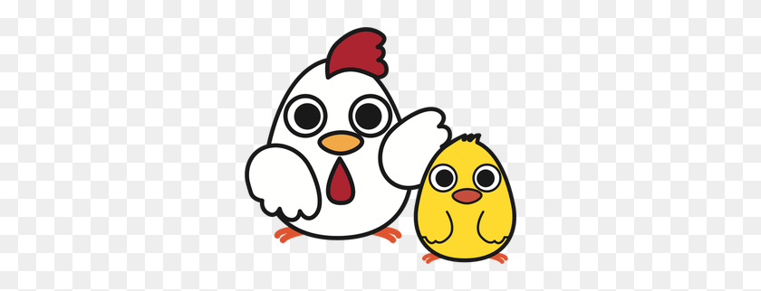 300x262 Анимированные Куриные Крылышки Картинки - Клипарт Куриное Яйцо