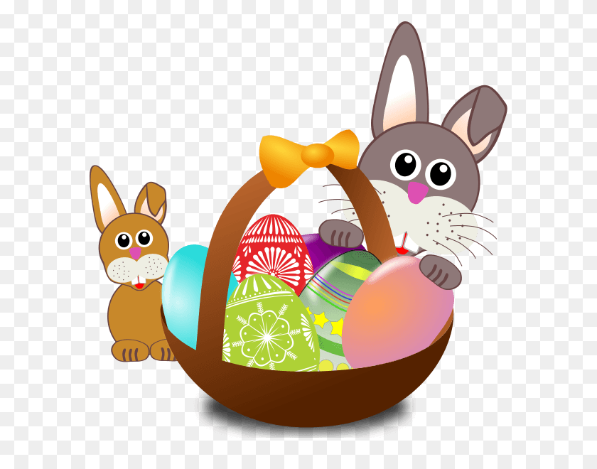 588x600 Animated Easter Cliparts - Animated Easter Clipart