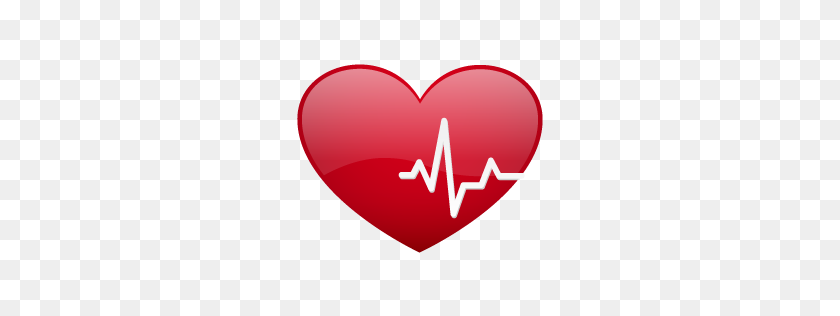 256x256 Анимированный Медицинский Клипарт Бьющегося Сердца - Картинки Сердца