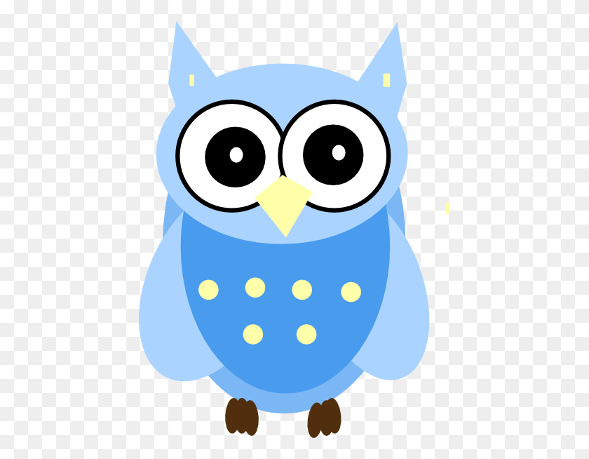 444x594 Animated Owl - Smart Owl Clipart