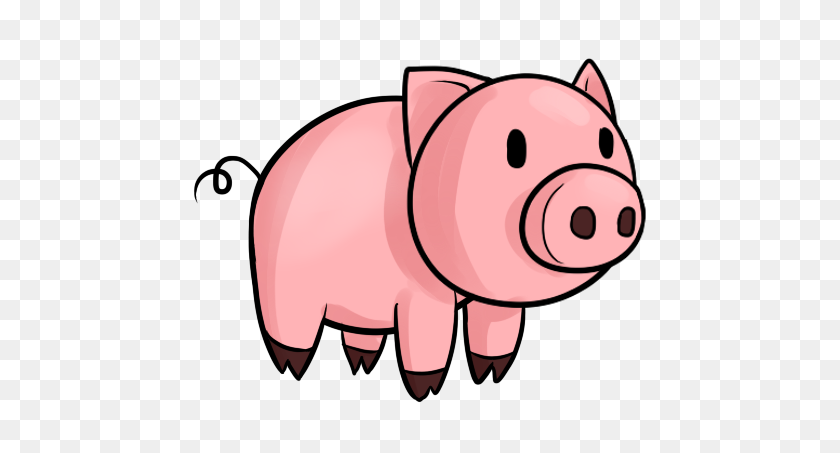 514x393 Animated Pig Clipart - Quicksand Clipart